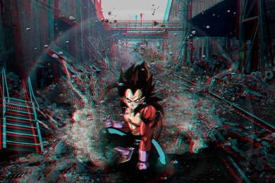 Super Saiyan 4 Vegeta Real 3D By Boeingfreak On DeviantArt