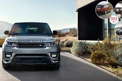 2014 Range Rover Sport Front Wallpapers