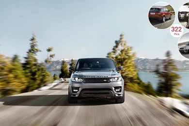 2014 Range Rover Sport Corris Grey   Front