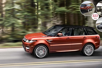 2014 Range Rover Sport Chile Red   Side