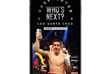 Leo Santa Cruz   Undefeated Wallpapers