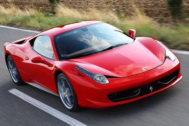 Red Ferrari 458 Italia HD Desktop Wallpapers : Widescreen : High ...