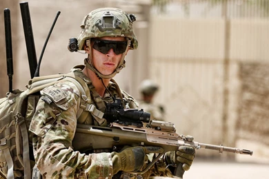 Australian Army Men Weapon HD Wallpapers