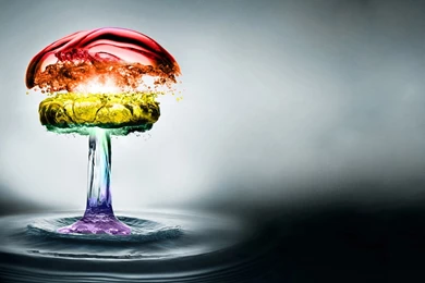 Mushroom Cloud Under Water : Wallpapers