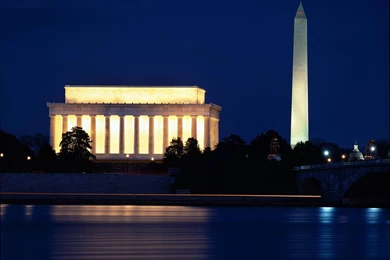 Lincoln Memorial Famous Buildings And Landmarks Wallpapers Image