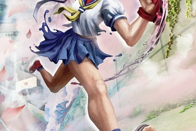 Video Games Street Fighter Artwork Street Fighter X Tekken Sakura ...