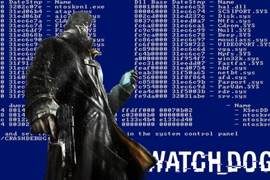 DeviantArt: More Like Blue Screen Of Watch Dogs (Watch Dogs Custom ...