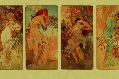 Alphonse Mucha Wallpapers   (