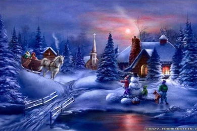 Christmas Eve Wallpapers Crazy Frankenstein