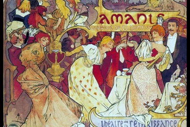 My Free Wallpapers   Artistic Wallpapers : Alphonse Mucha   Cartel ...