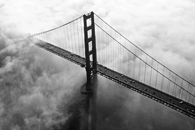 Golden Gate Bridge From Above San Francisco California Picture ...