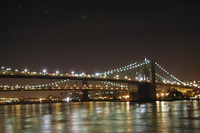 New York Night Bridges Wallpapers