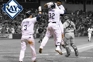 Rays Celebrate Against Boston Photo By Phartist84