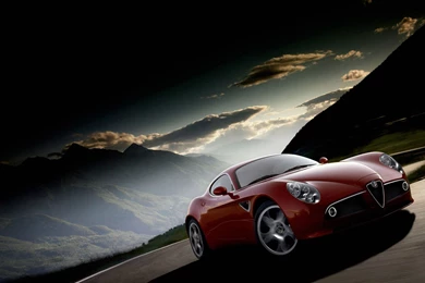 Alfa Romeo 8C Competizione Wallpapers