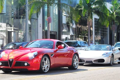 Alfa Romeo 8C Competizione Wallpapers