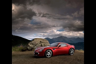 2009 Alfa Romeo 8C Competizione   Side Angle   1920x1440   Wallpapers