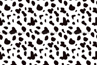 Seamless Pattern Of Dalmatian Spots Natural Textures Sample Image ...