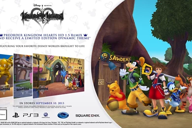 KINGDOM HEARTS  HD 1.5 ReMIX  PS3 Theme Preorder Bonus!   News ...