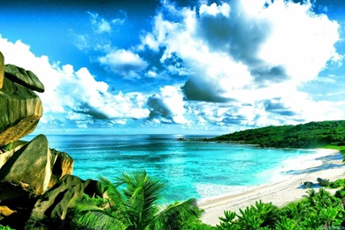 Wallpapers Beach Backgrounds Desktop Seychelles Wallpapers Beautiful ...