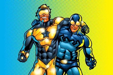 Report: Warner Bros. Is Working On A Booster Gold/Blue Beetle Team ...