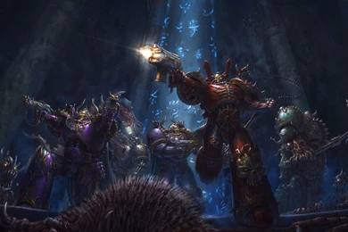 Wallpaper: Warhammer 40k, Video Game, Fight, Warriors, Guns, Armor ...