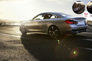 BMW 4 Series Coupe Concept (2013)   Side