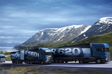 2015 Scania Trucks Wallpapers
