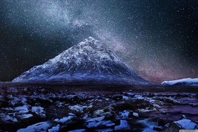 Milkyway Over Scottish Highlands HD Desktop Wallpapers : Widescreen ...