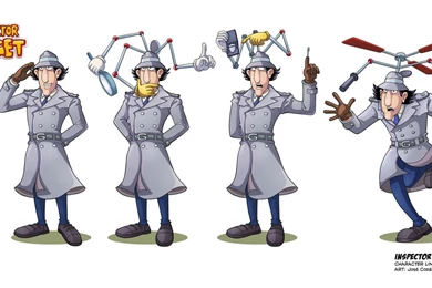 INSPECTOR GADGET Study By VdVector On DeviantArt