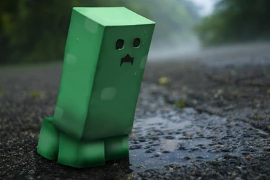 Baby Creeper   Minecraft Wallpapers