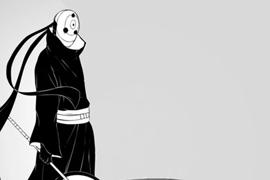 Wallpapers Tobi Naruto Shippuden Grayscale Uchiha All With ...