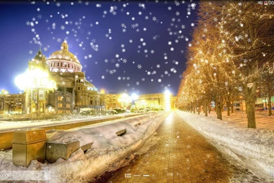 Snow Night Live Wallpapers HD   Android Apps And Tests   AndroidPIT