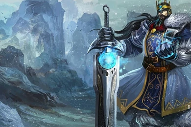 King Tryndamere Chinese Splash Art League Of Legends Wallpapers