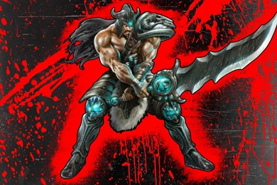 Tryndamere With Blood :3 By SiegKaLaSh On DeviantArt