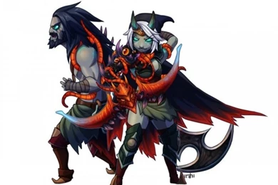 Wallpapers Tryndamere Ashe Archives League Of Legends Hd ...