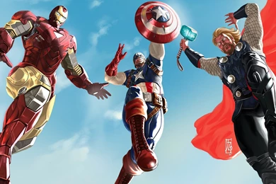 Art The Avengers Wallpapers