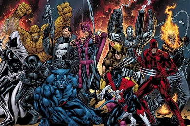 NEW AVENGERS WALLPAPER   (