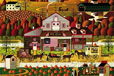 CHARLES WYSOCKI Artist American Nostalgic Art