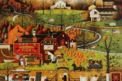 Artist: Charles Wysocki On Pinterest