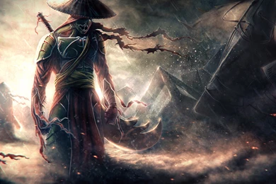 Wallpapers Download 5120x2880 Japanese Warrior