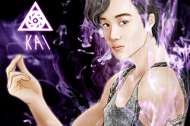 EXO   KAI (Wallpaper) By Mom2maM On DeviantArt