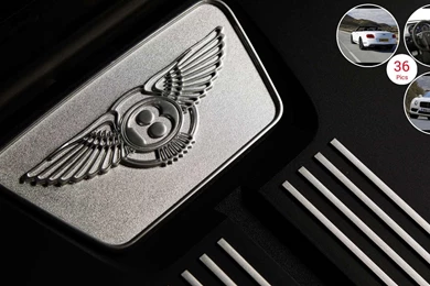 2013 Bentley Continental GTC V8 Convertible   Badge