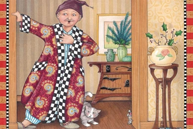 Wallpapers Of The Night Before Christmas Illustration 1024x768 NO ...