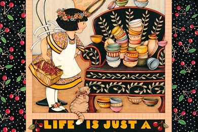 Chair Of Bowlies By Mary Engelbreit