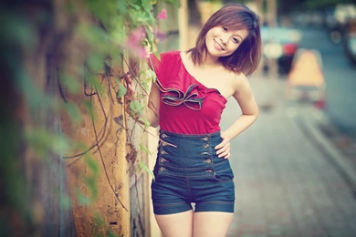 Women Viet Nam Asians Depth Of Field Wallpapers