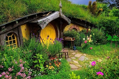 Hobbiton, New Zealand Wallpapers Free Desktop Backgrounds And ...