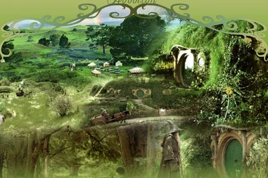 Hobbiton Lord Of The Rings Wallpapers (3073417) Fanpop