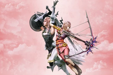 Lightning And Serah Wallpapers By ShinraWallpapers On DeviantArt