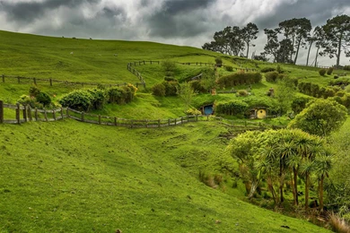 Hobbiton, Near Matamata, North Island, New Zealand By BalochDesign ...