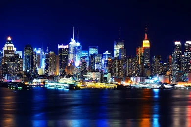 New York At Night Wallpapers High Definition – Wallpapers